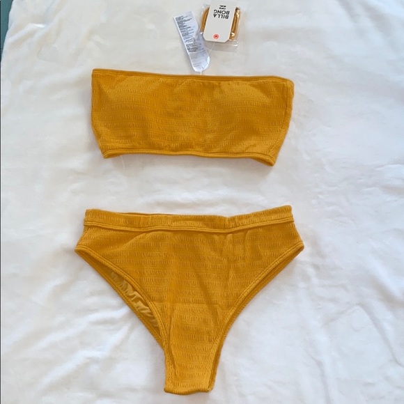 Billabong Sun Rise 2 Piece Swimsuit Sz L - Picture 7 of 9